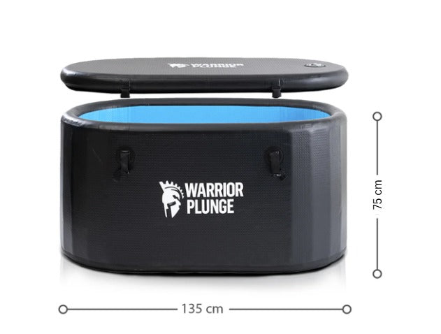WARRIOR PLUNGE V4 Ice Bath Spa Tub with 2.0hp Chiller