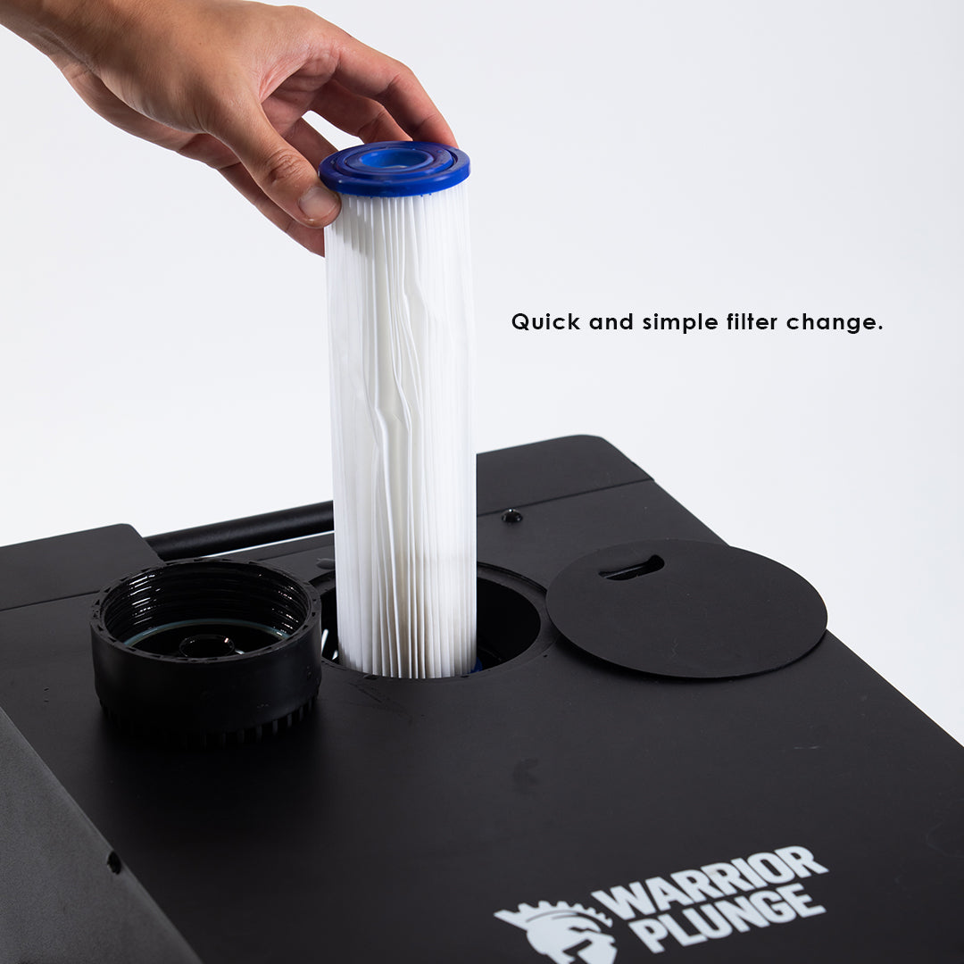 WARRIOR PLUNGE V4 Ice Bath Spa Tub with 2.0hp Chiller