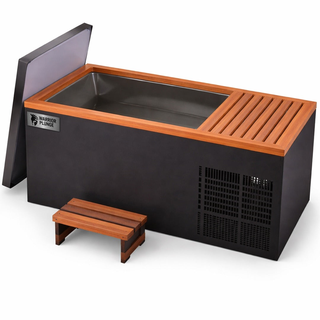 WARRIOR PLUNGE CLASSIC - Ice Bath Premium Cedar & Stainless Steel Tub