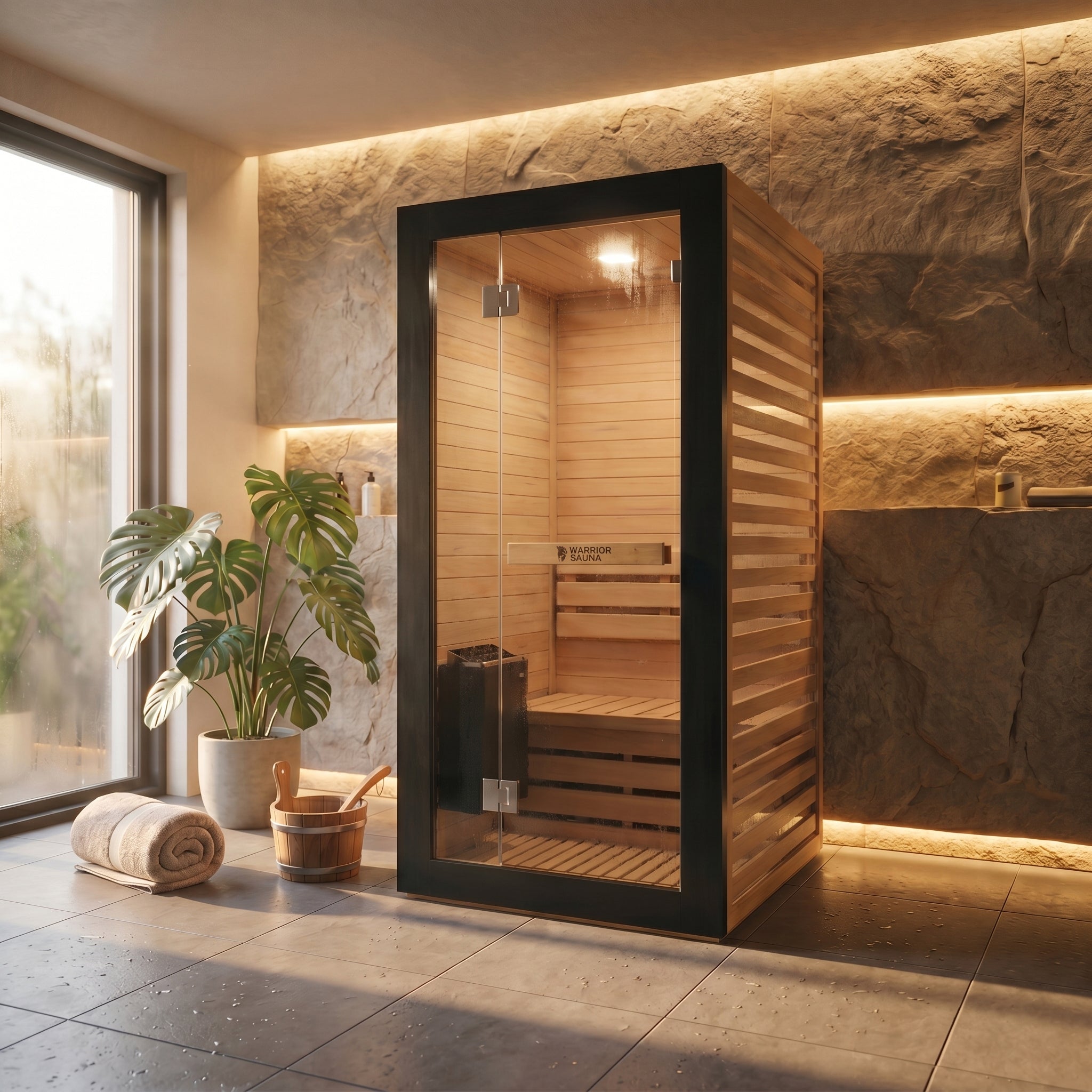 WARRIOR TRADITIONAL SAUNA ( 1 pax & 2 pax Available)