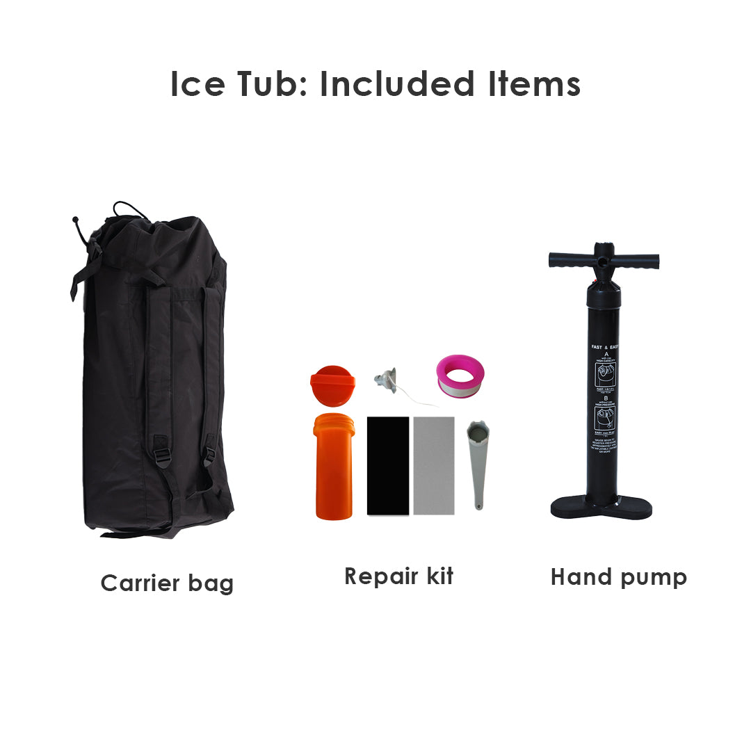 WARRIOR PLUNGE V4 Ice Bath Spa Tub with 2.0hp Chiller