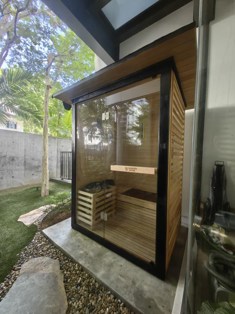 WARRIOR TRADITIONAL SAUNA ( 1 pax & 2 pax Available)