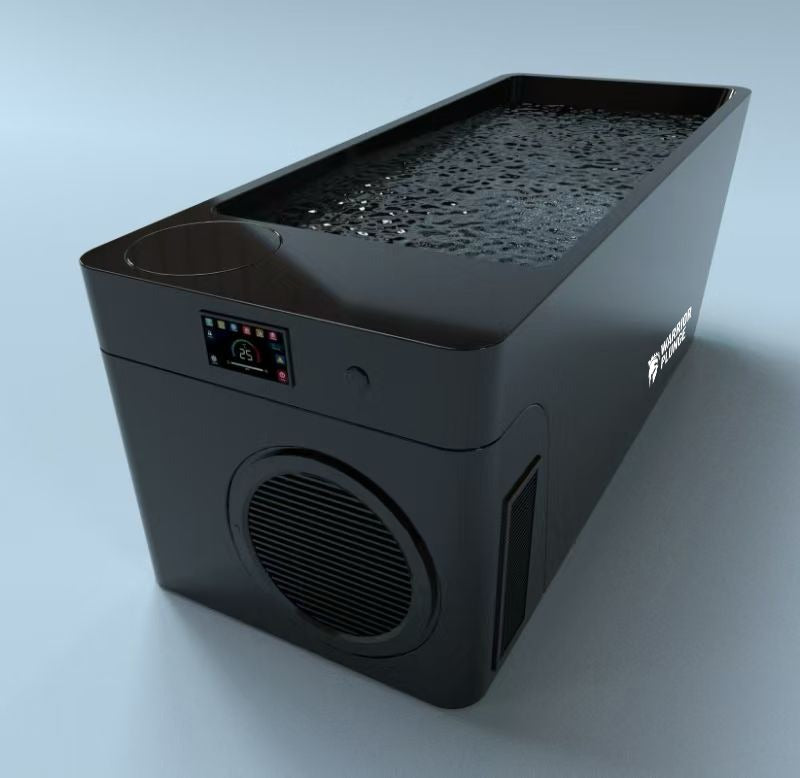 WARRIOR PLUNGE LUXE Ice Bath Tub with 2.0 hp Chiller