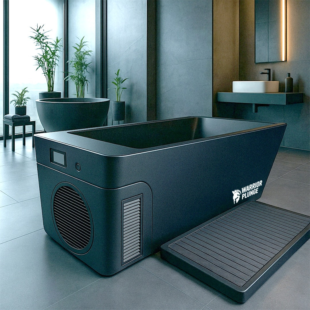 WARRIOR PLUNGE LUXE Ice Bath Tub with 1.0 hp Chiller