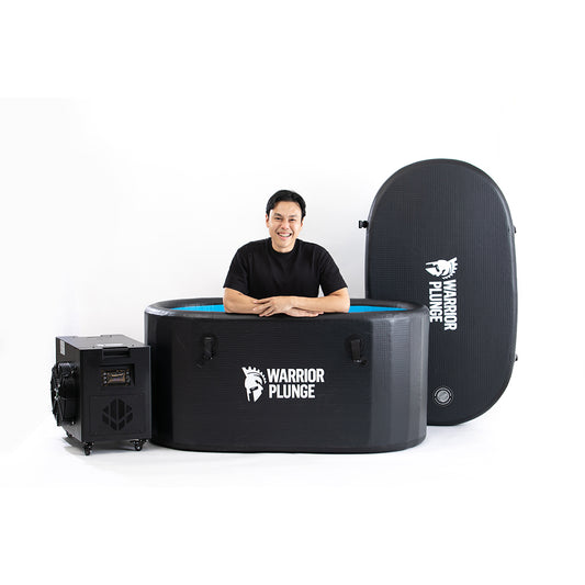 WARRIOR PLUNGE V4 Ice Bath Spa Tub with 2.0hp Chiller