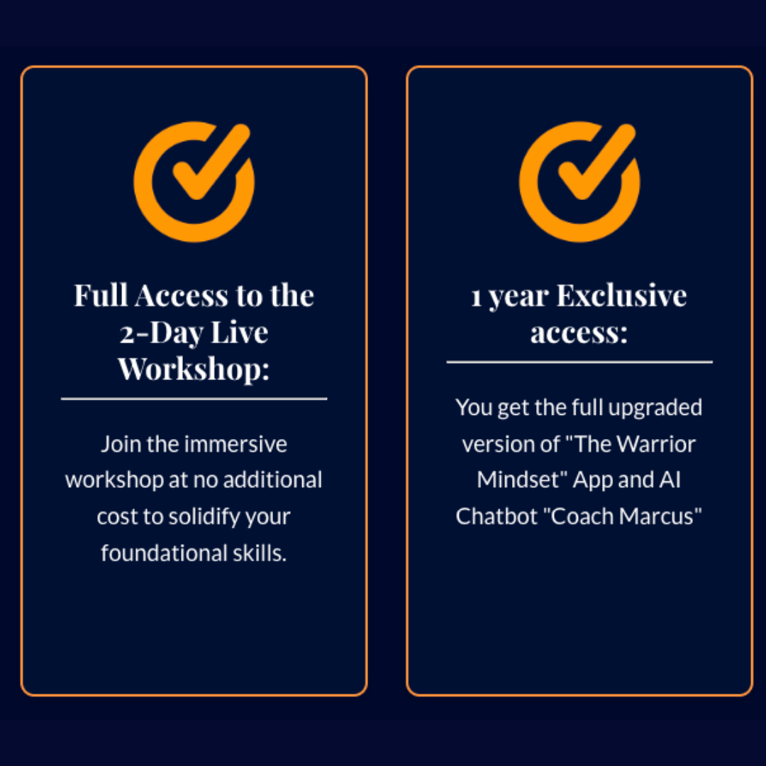 Awaken the Warrior Mindset: 1:1 Personal Coaching