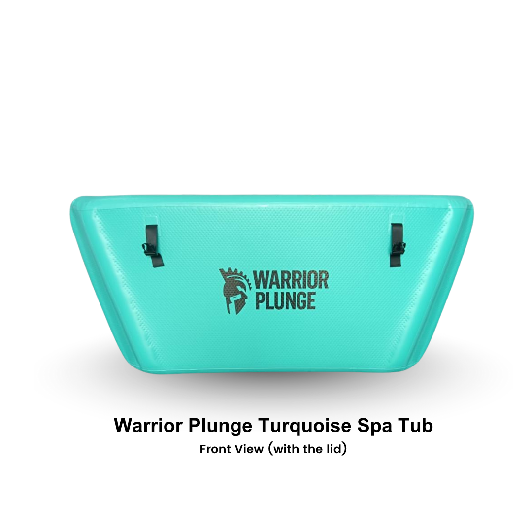 WARRIOR PLUNGE 1.6m Tiffany Blue Spa Tub
