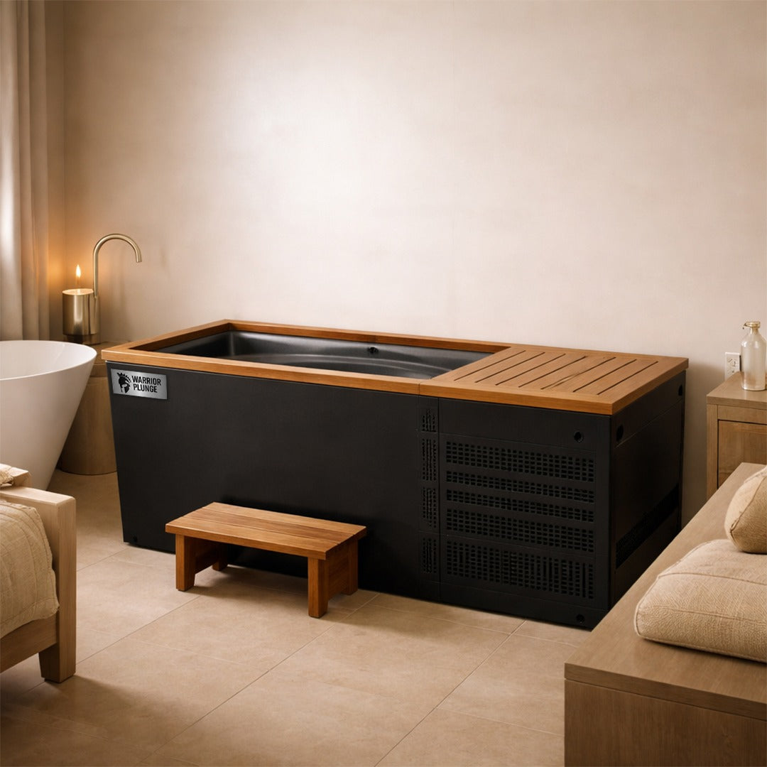 WARRIOR PLUNGE CLASSIC - Ice Bath Premium Cedar & Stainless Steel Tub