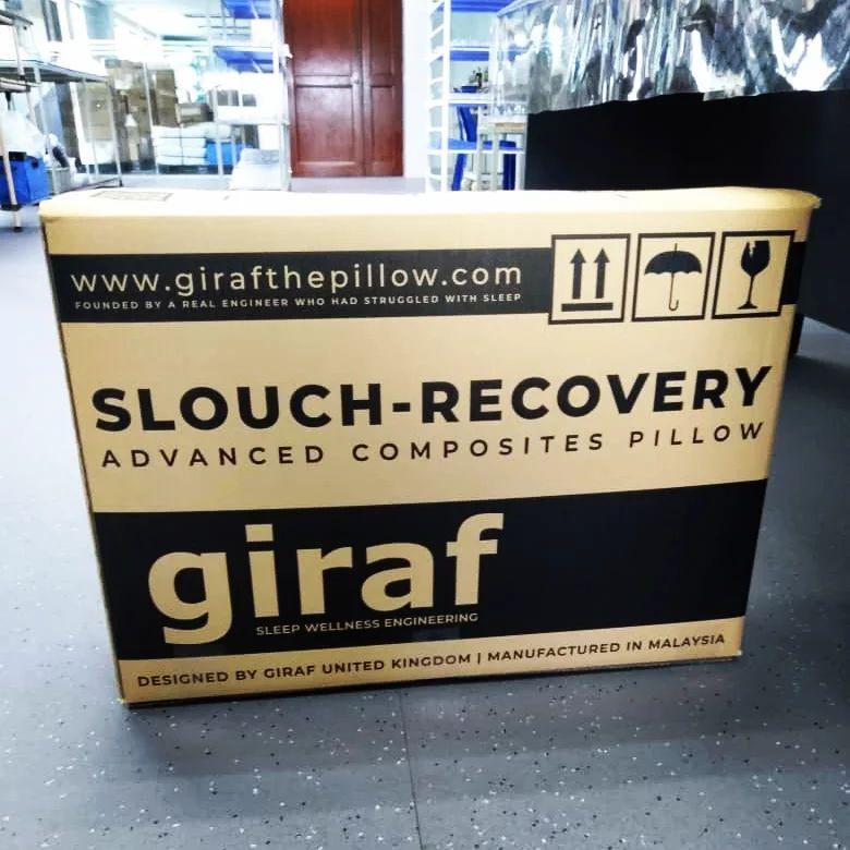GIRAF® X WARRIOR PLUNGE Composites-3 Pro Cuddle Tech Sleeping Pillow - Warrior Plunge 