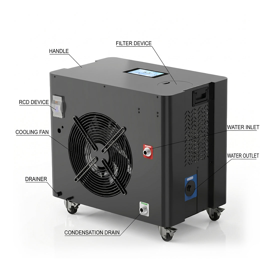 WARRIOR PLUNGE ULTRA V6 Dual Temperature Ice Bath & Onsen Spa