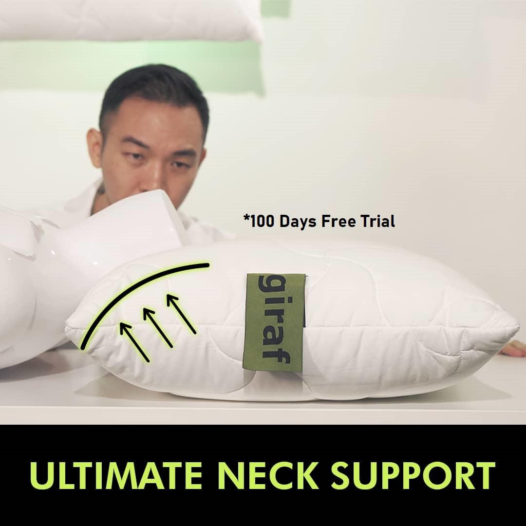 GIRAF® X WARRIOR PLUNGE Composites-3 Pro Cuddle Tech Sleeping Pillow - Warrior Plunge 
