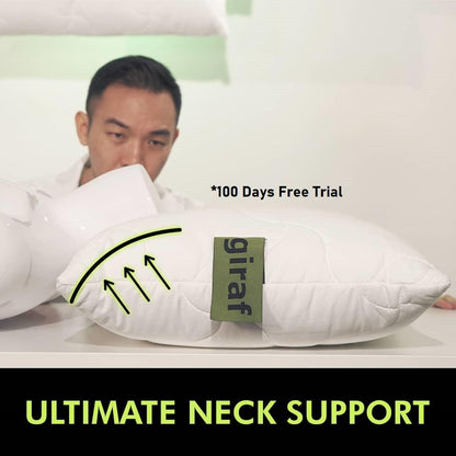 GIRAF® X WARRIOR PLUNGE Composites-3 Pro Cuddle Tech Sleeping Pillow - Warrior Plunge 