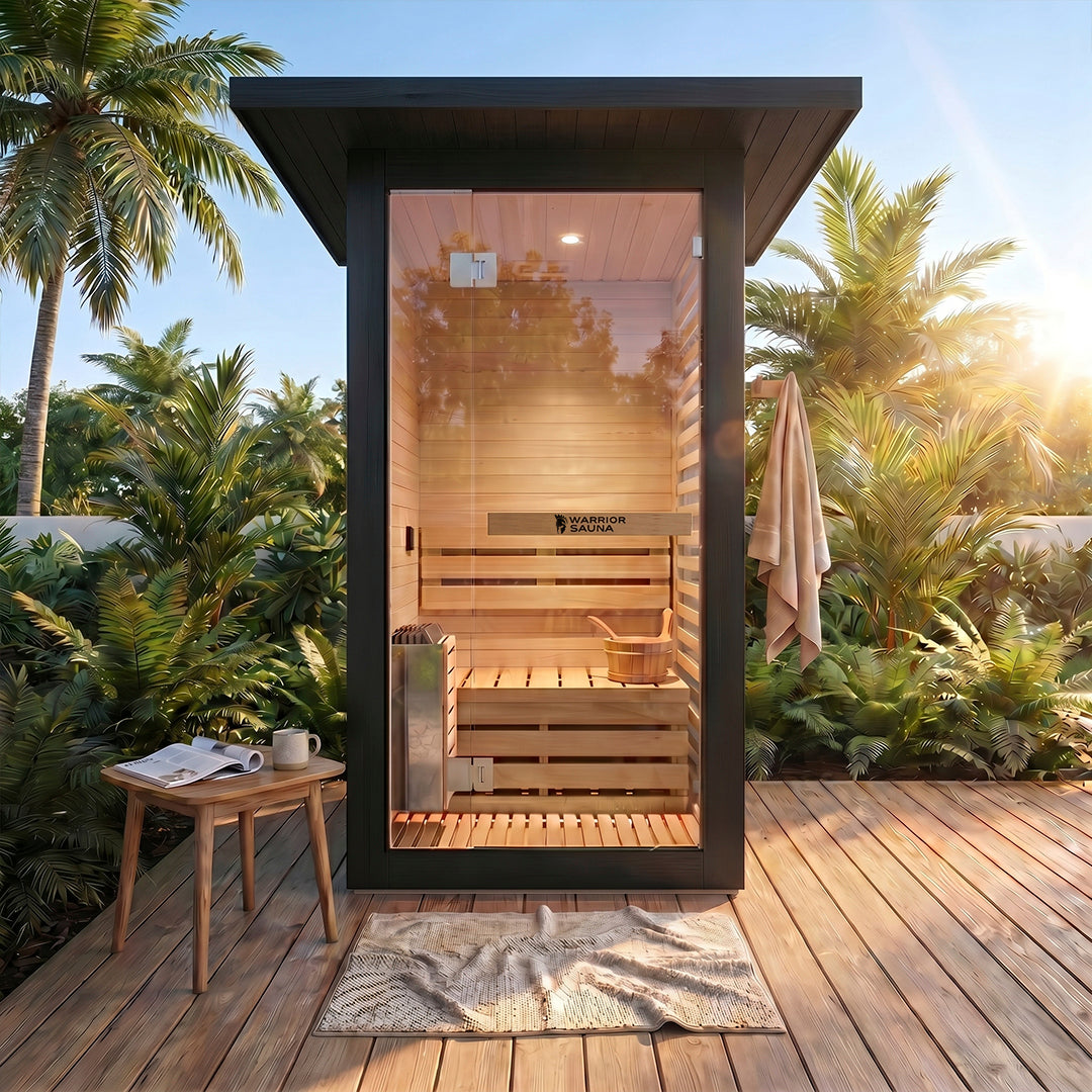 WARRIOR TRADITIONAL SAUNA  ( 1 pax & 2 pax Available)