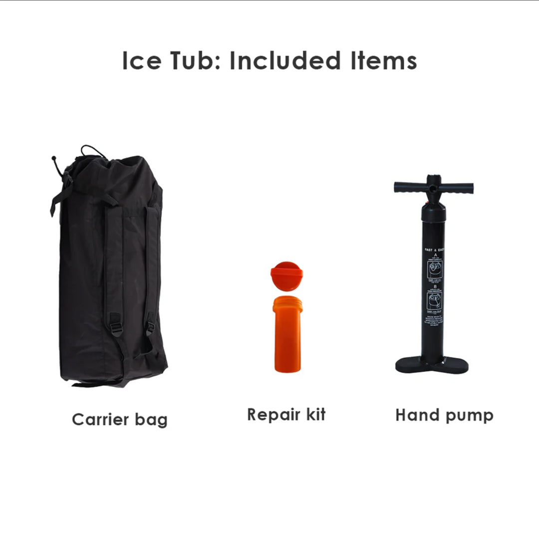 WARRIOR PLUNGE V1 Ice Bath Round Tub with 1.0 hp Chiller