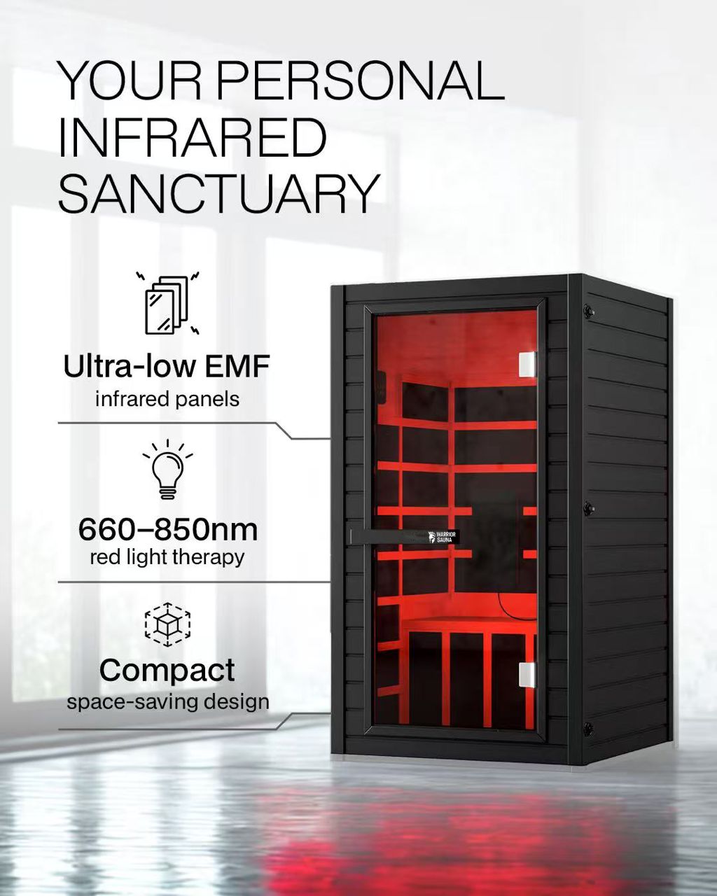 WARRIOR INFR RED SAUNA