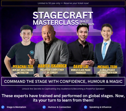 STAGECRAFT MASTERCLASS