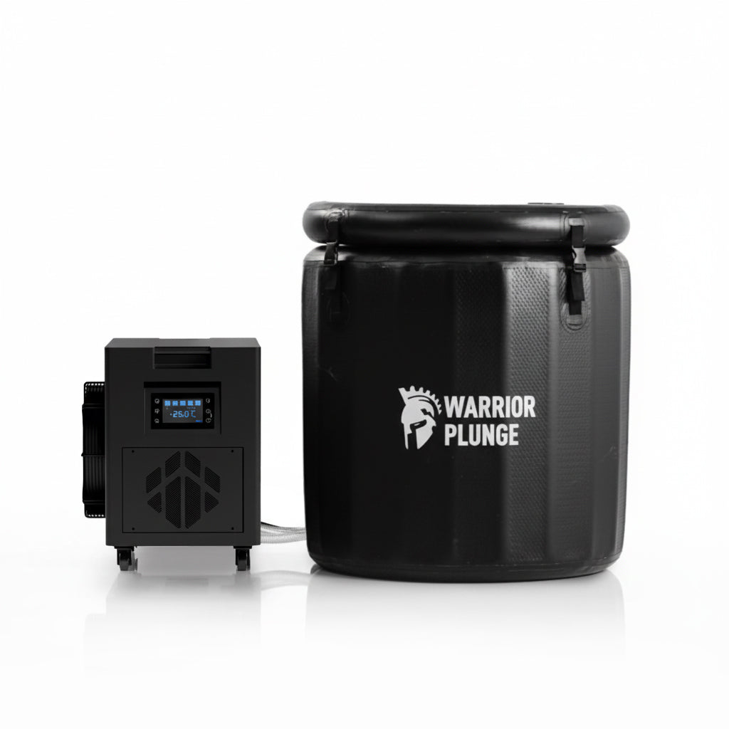 WARRIOR PLUNGE V1 Ice Bath Round Tub with 0.8 hp Chiller
