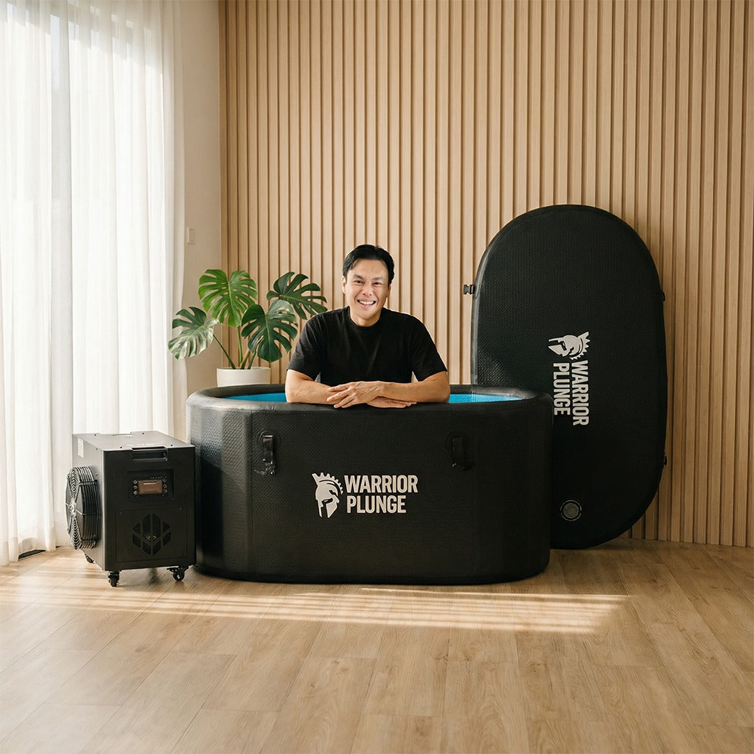 WARRIOR PLUNGE V4 Ice Bath Spa Tub with 2.0hp Chiller