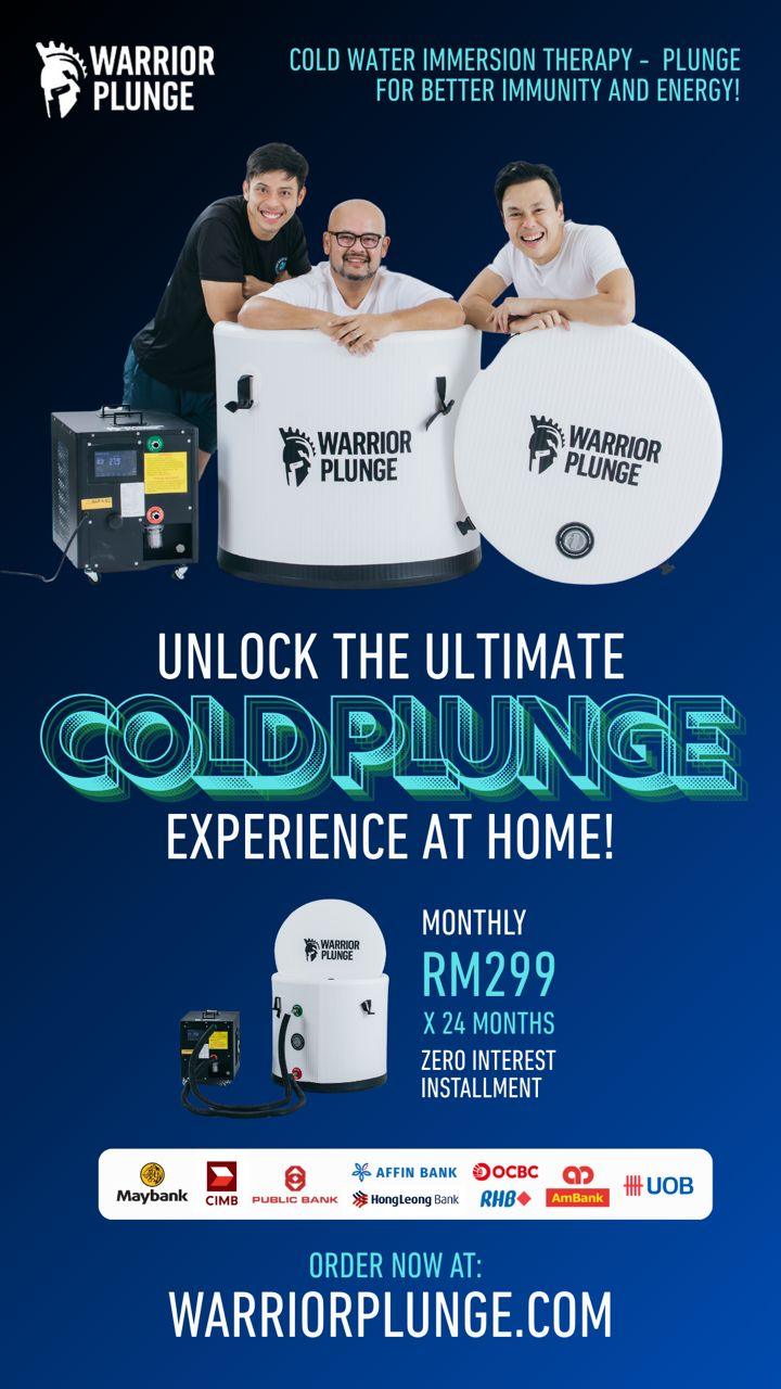 EASY PAYMENT SCHEME (All Chiller & Tub Sets Only) - Warrior Plunge 