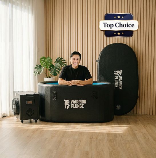 WARRIOR PLUNGE V4 Ice Bath Spa Tub with 2.0hp Chiller