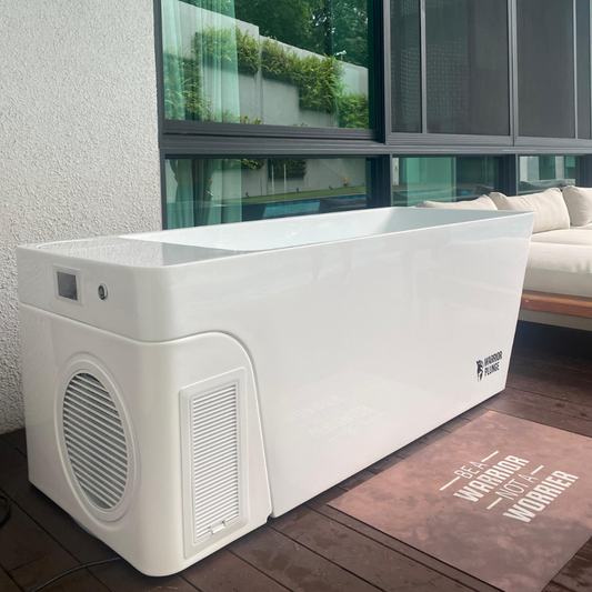 WARRIOR PLUNGE LUXE Ice Bath Tub with 1.0 hp Chiller