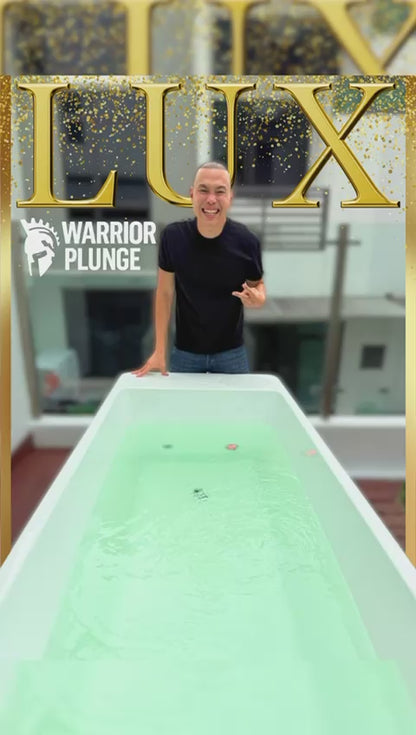 WARRIOR PLUNGE LUXE Ice Bath Tub with 2.0 hp Chiller