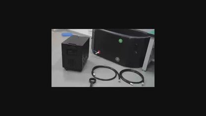 WARRIOR PLUNGE V4 Ice Bath Spa Tub with 2.0hp Chiller