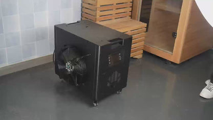 WARRIOR PLUNGE V4 Ice Bath Spa Tub with 2.0hp Chiller