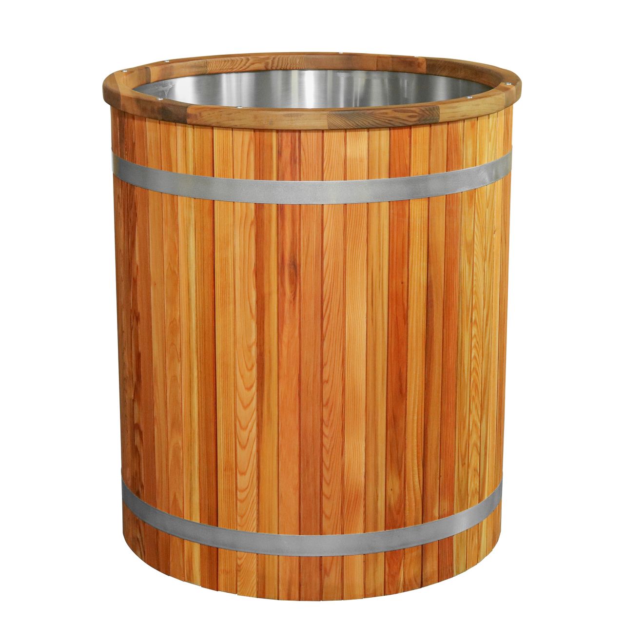 Warrior Plunge Cedar Barrel Tub or Capsule Tub with 1 hp chiller